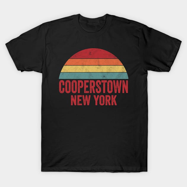 Vintage Cooperstown New York T-Shirt by ChadPill